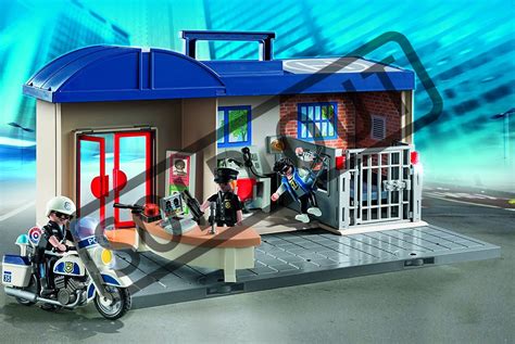 Playmobil City Action P Enosn Policejn Stanice Stavebnice Hry Cz