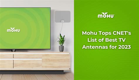 Mohu Tops CNET's List of Best TV Antennas for 2023 - The Cordcutter ...