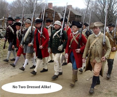 Revolutionary War Colonial Uniforms