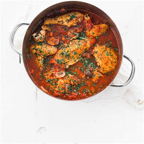 Classic Chicken Cacciatore Recipe Chef Billy Parisi