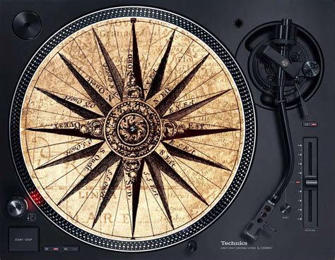 12 Cork Slipmat Nautical Turntable Slipmat Etsy