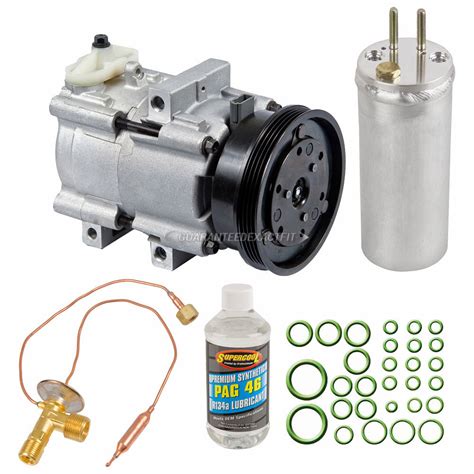 Hyundai Accent Ac Compressor And Components Kit Oem Aftermarket