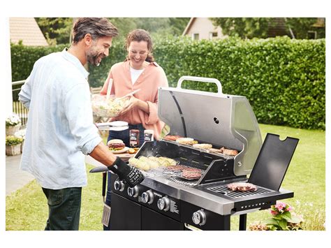 Grillmeister Barbecue Gaz Memphis Br Leurs Lidl