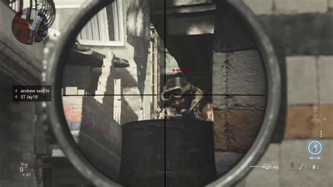 Call Of Duty Modern Warfare Sniper Montage Youtube