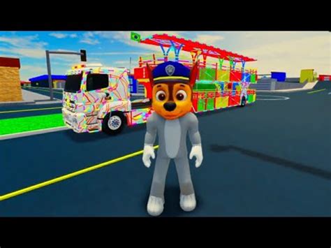 Patrulha Canina Jogando Carreta Da Alegria No Roblox YouTube