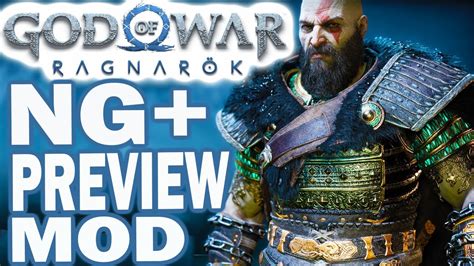 GOD OF WAR RAGNAROK NG PREVIEW MOD YouTube