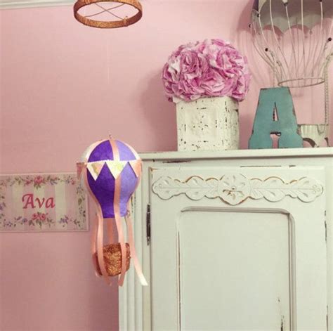 Hot Air Balloon Mobile Baby Shower Gift