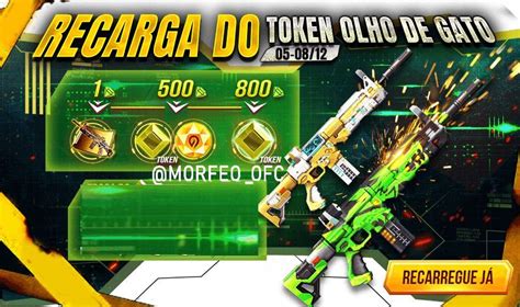 Recarga Do Token Olho De Gato E Projeto Futurista Freefirenews