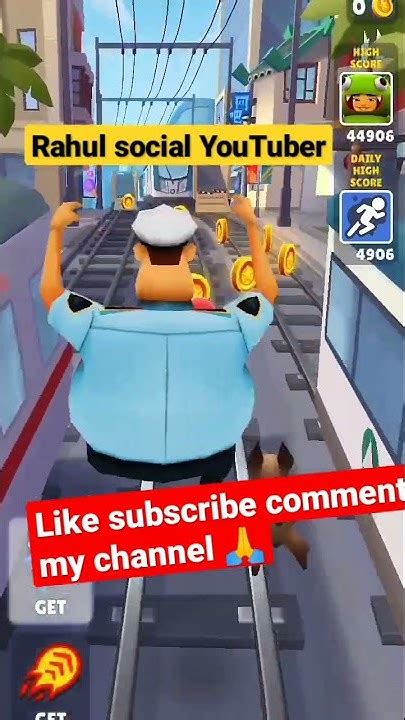 Subway Surfers Game Play Shorts 😎 Part 9 Viral Shorts Subwaysurf 😱