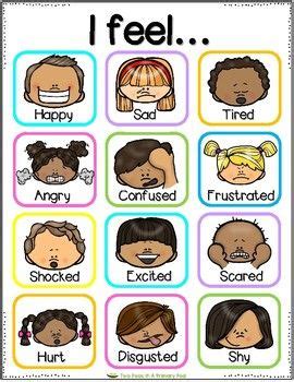 I Feel Visual Emotions Chart And Activities Emotion Chart Teaching