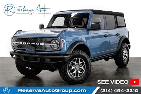 2022 Ford Bronco Area 51 With 1222 Miles Available Now Used Ford