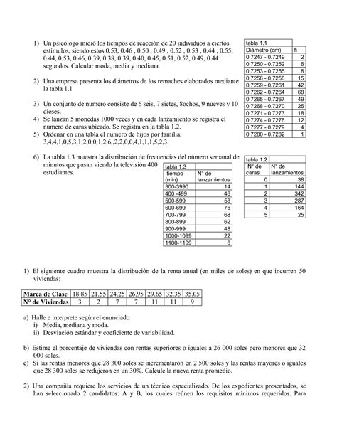 Ejercicios Bioestadistica PDF