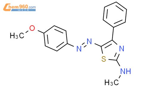 765944 08 9 2 THIAZOLAMINE 5 4 METHOXYPHENYL AZO N METHYL 4 PHENYL