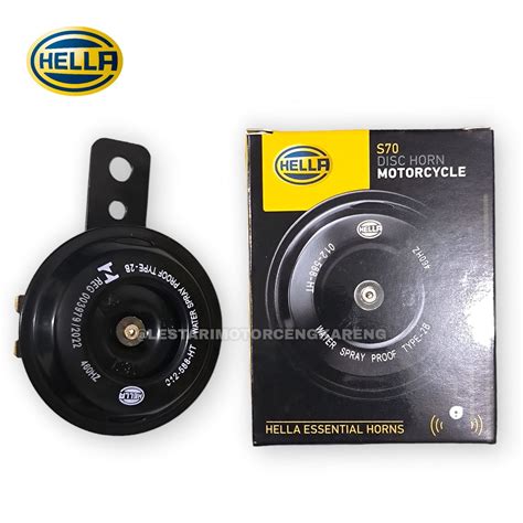 Jual KLAKSON HELLA DISC SINGLE 12V PNP UNIVERSAL JAMINAN ASLI Shopee