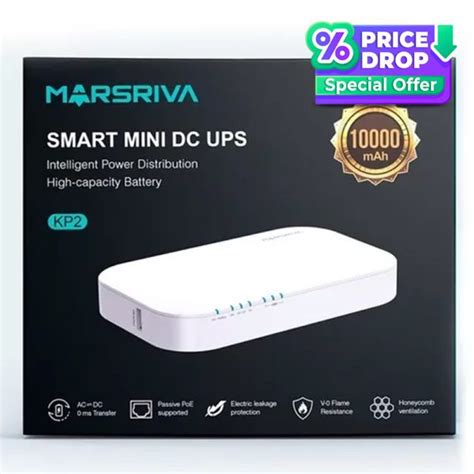 Marsriva W Smart Mini Dc Ups It Guardian