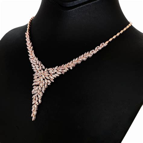 No Reserve Price Igi Certified Carat Pink Diamonds Necklace