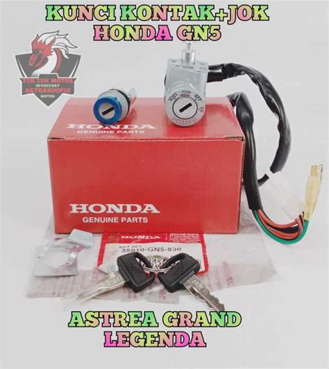 Kunci Kontak Jok Kualitas Asli Original Honda Ahm Gn Motor Astrea