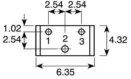 W Lf K Through Hole Trimmer Potentiometer W Top