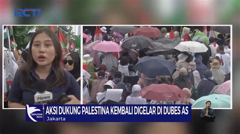 Massa Aksi Bela Palestina Berorasi Suarakan Gencatan Senjata Di Jalur