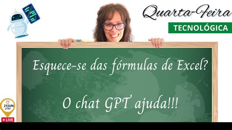 Como O Chat Gpt Pode Ajudar No Excel Youtube