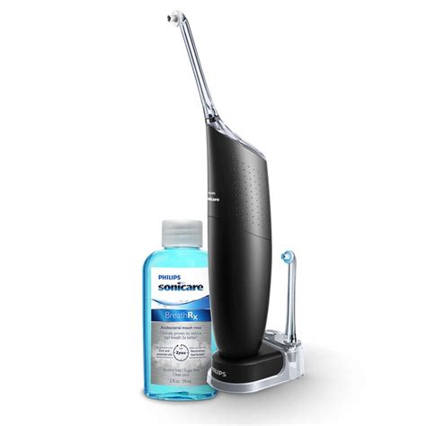 Philips Sonicare Airfloss Pro Power Flosser And Mouthwash Black White