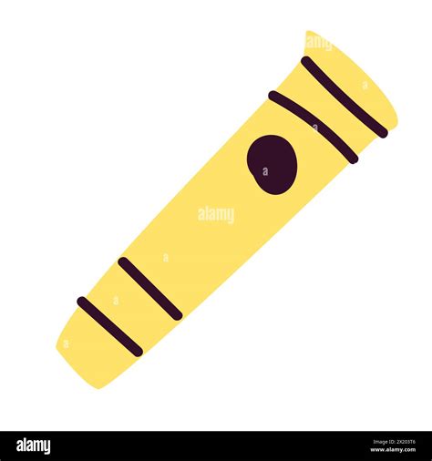 Flute Vector Icon Isolated Vector Illustration Of Musical Instrument