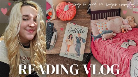 I Tried Reading 100 Pages A Day For A Week L READING VLOG YouTube