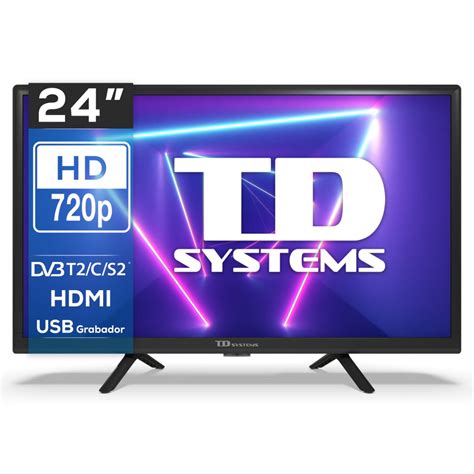 Inch Led Tv Multiple Connections Td Systems K Dlc H Correos