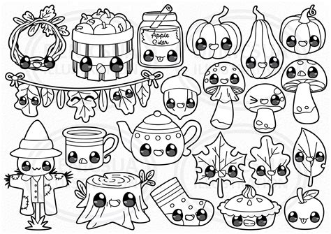 Fall Party Clipart Autumn Fall Vector Thanksgiving Clip Art Autumn