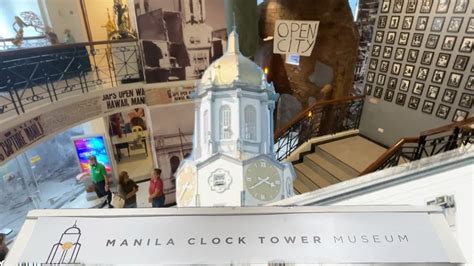 MANILA CLOCK TOWER MUSEUM MANILA TOURISM MANILA CITY HALL CAPITAL