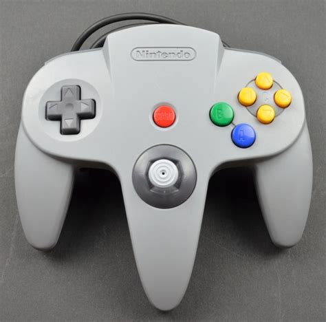 Nintendo 64 Grey Game Controller