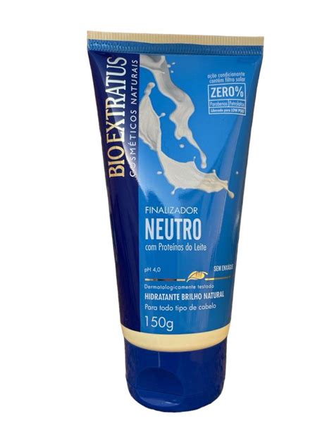 Finalizador Brilho Natural Neutro 150 G Bio Extratus Poliitens