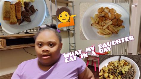 What My Special Need Daughter Eat In A Day 🍽️ Youtube