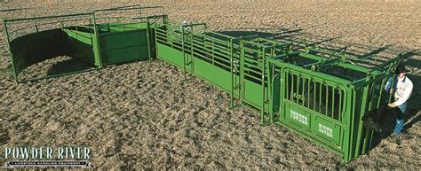 Powder River Cattle Working Systems Alleys Tubs And Complete Handling 47e