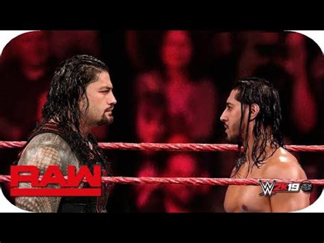 ROMAN REIGNS VS MUSTAFA ALI WWE SMACKDOWN WWE MAYHEM YouTube