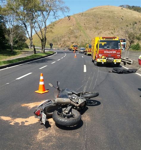 Motociclista morre após sofrer acidente na Serra das Araras em Piraí