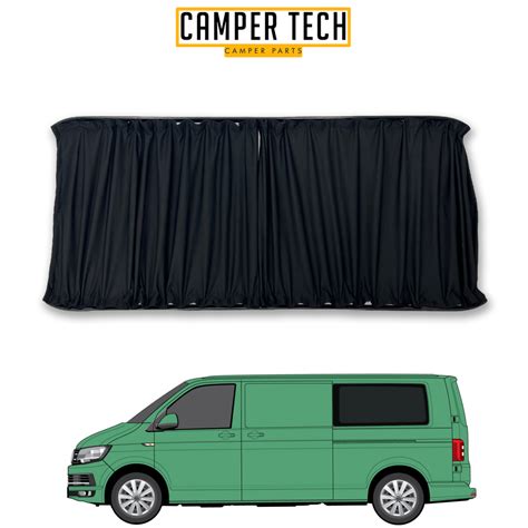 Vw T5 T51 T6 Blackout Curtains Lwb Passenger Side Rear Quarter Camper Tech