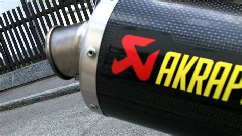 Gsxr Akrapovic Exhaust Youtube