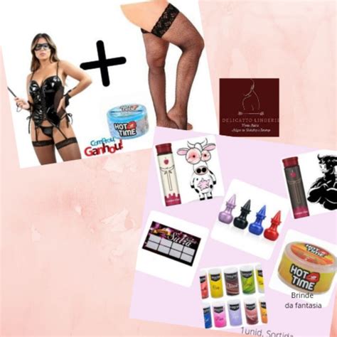 Fantasia Tiazinha Dominadora Kit 5 Produtos De Sex Shop Espartilho