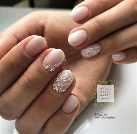 Naildesignidea Linktree Bride Nails Lace Wedding Nails Pink