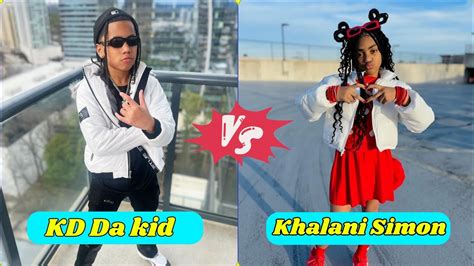 Kd Da Kid Vs Khalani Simon Lani Love Stunning Transformation 💕 From