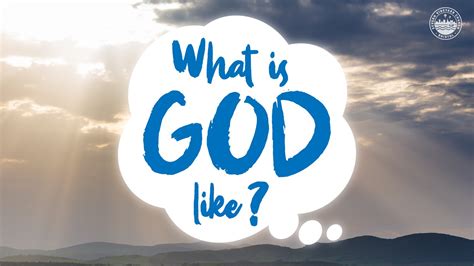 What Is God Like Part 4 Is God Good By Claire Lynch 5 February