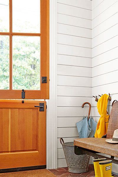 Stylish Ideas For Mudrooms And Drop Zones Beadboard Paneling