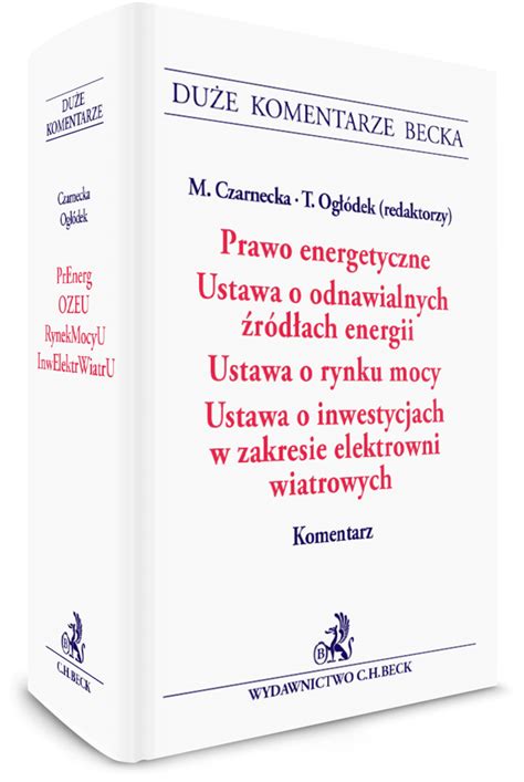 Prawo Energetyczne Ustawa O Odnawialnych R D Ach Energii Ustawa O