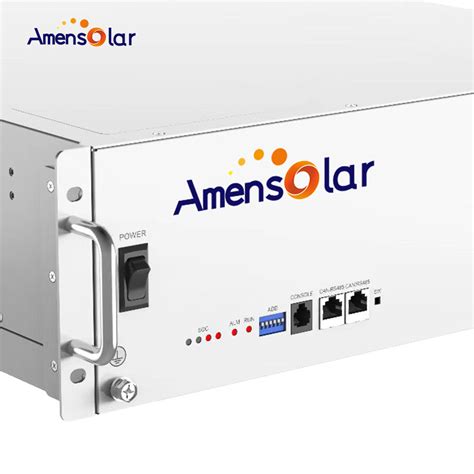 Amensolar Am Rack Mounted V Kwh Deep Cycle Lfp Solar Storage