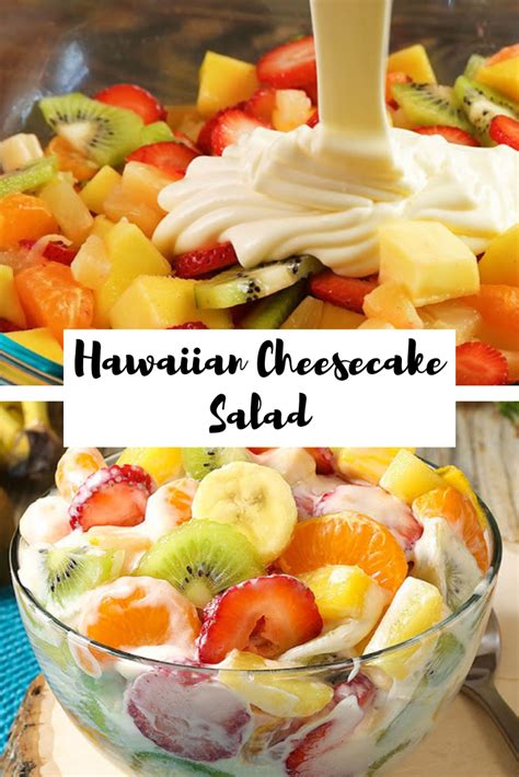 Hawaiian Cheesecake Fruit Salad Taneka Weir