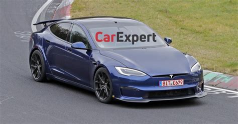 Modified 2023 Tesla Model S Plaid Spied Carexpert