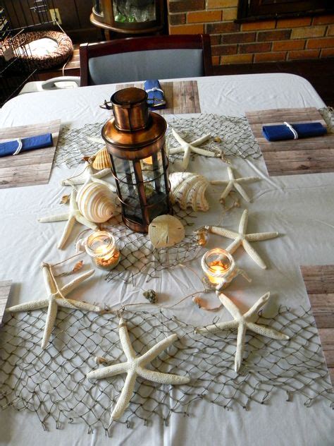 17 Best Nautical Table Centerpieces Ideas Centerpieces Beach Themes