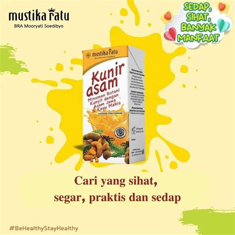 Mustika Ratu Jamu Rtd Ml Kunir Asam Snack Foods Wholesale Supply