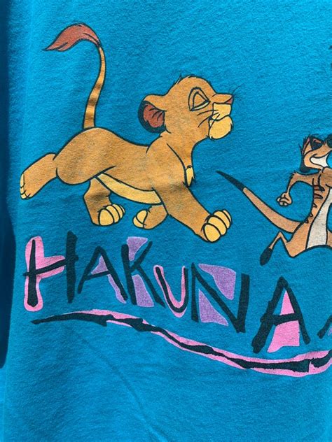 Vintage Authentic The Lion King Hakuna Matata Pr Gem